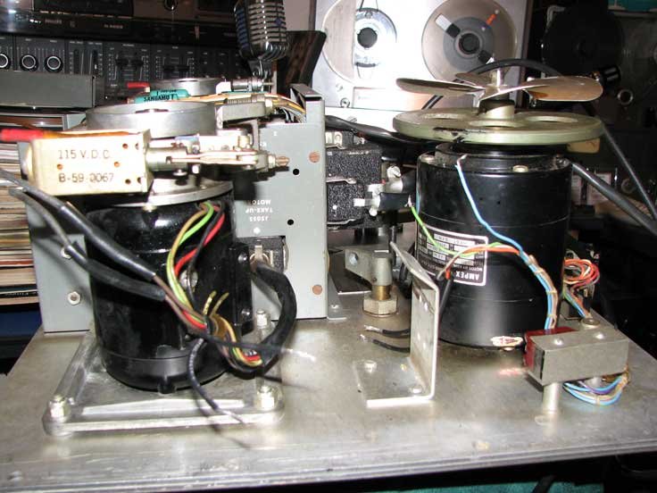 Ampex 351 under restoration