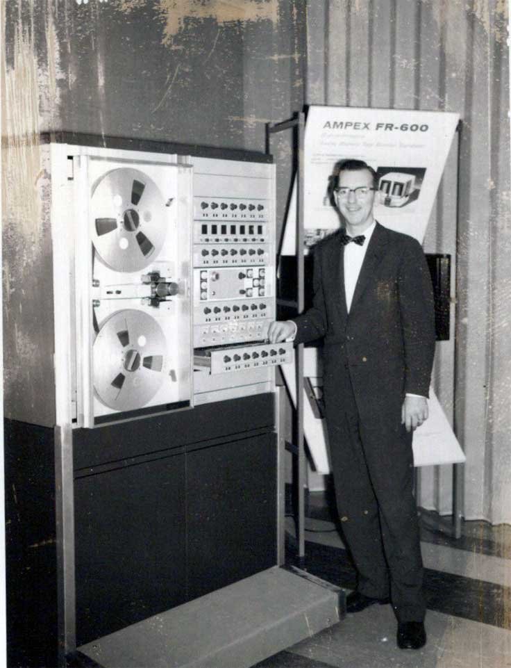 Ampex Pro Photos donated to MOMSR by David Bockholt - 1959 Aug - Redwood City - FR-600