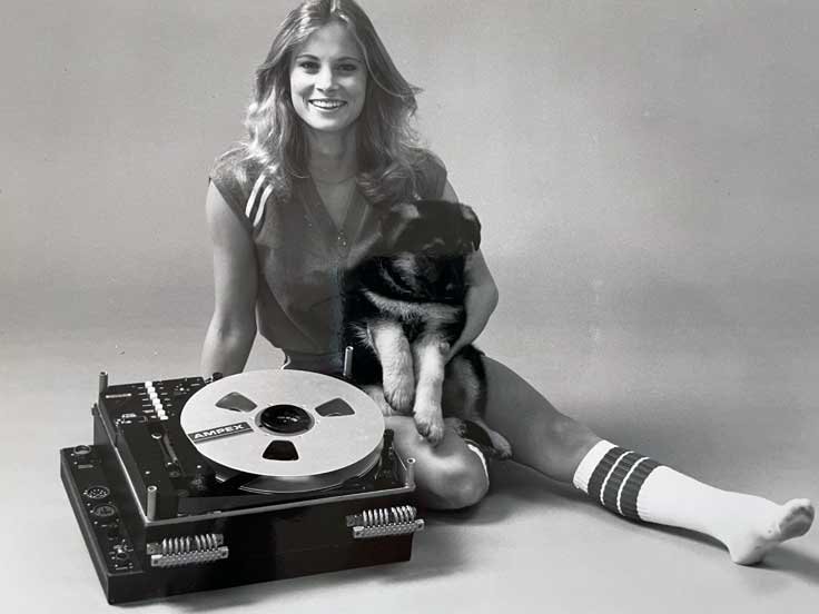 Ampex Pro photo donated to MOMSR by David Bockholt - 1967 Ampex 0003 with a Model