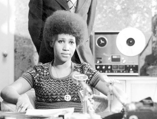 Aretha Franklin with Teac