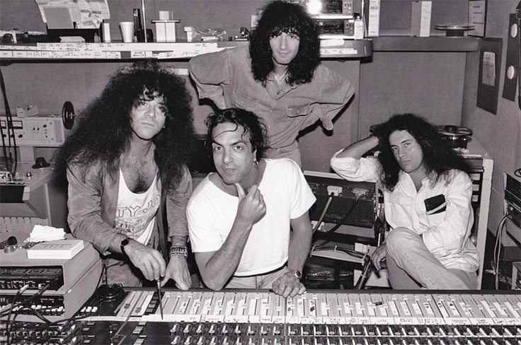 The band KISS with Otari reel tape recorder