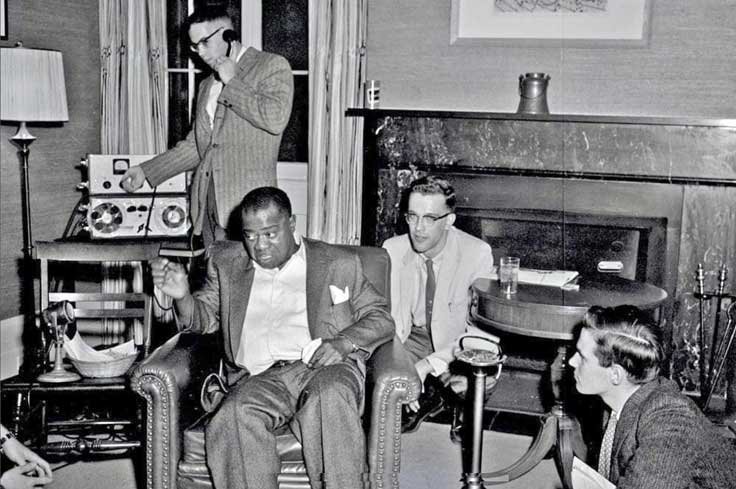 Louis Armstrong with Magnecord