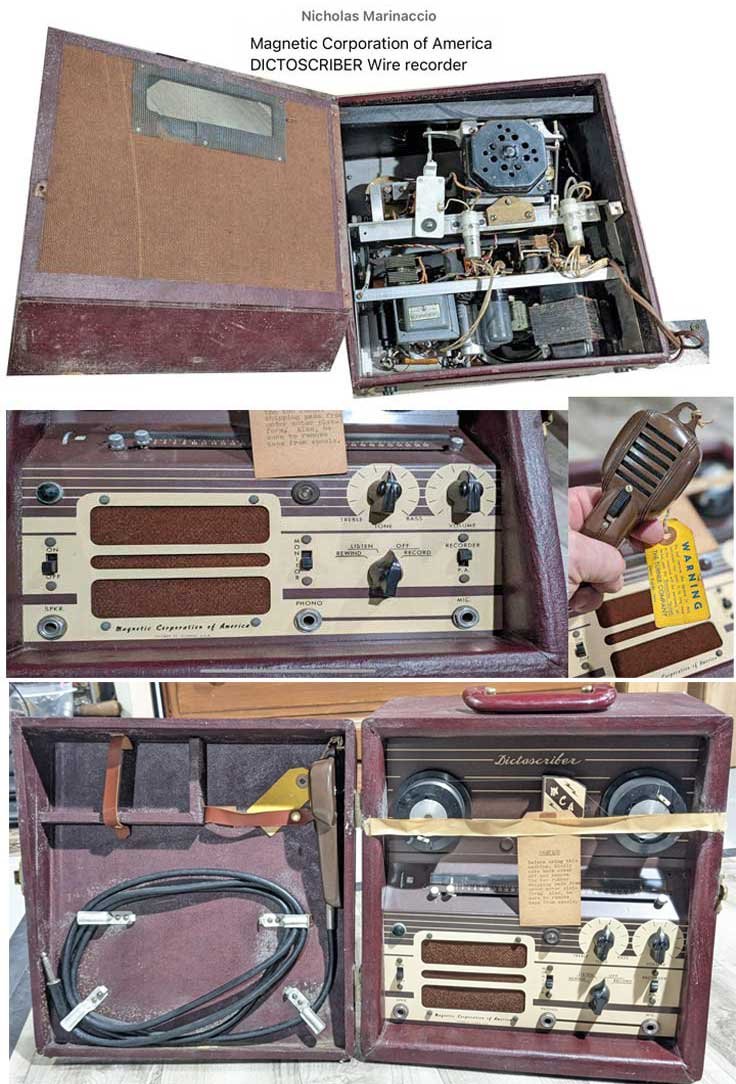 Magnetic Corporation of America Dictoscriber