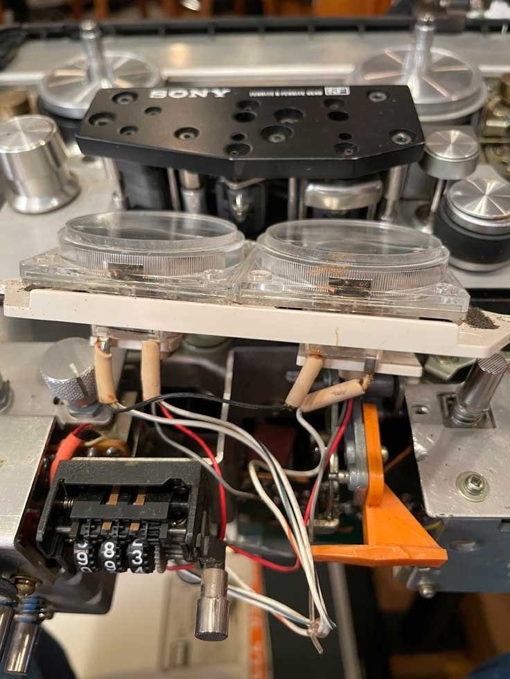 Sony TC-510-2 reel tape recorder in the MOMSR/Reel2ReelTexas/Theophiluis vintage recording collection