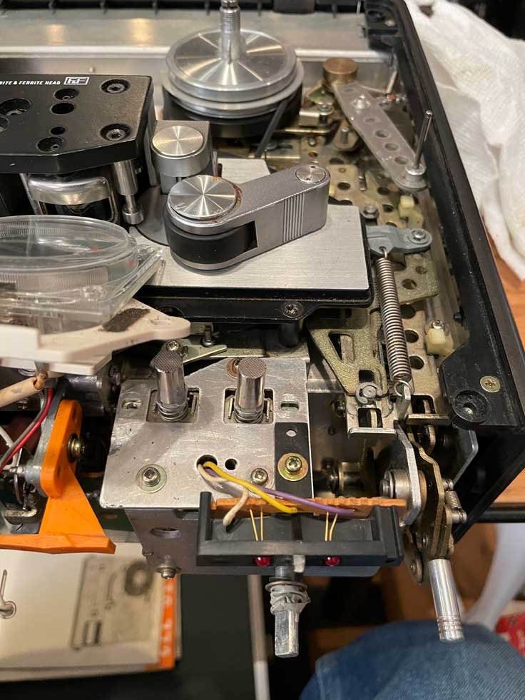 Sony TC-510-2 reel tape recorder in the MOMSR/Reel2ReelTexas/Theophiluis vintage recording collection