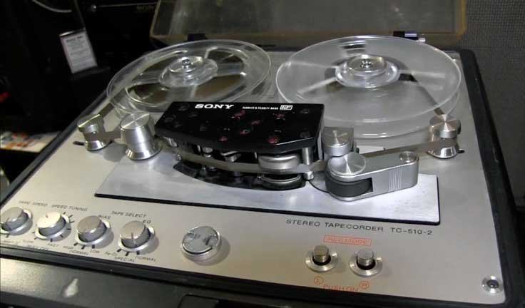 MOMSR Sony TC-510-2 portable reel tape recorder