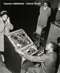 Soprano Mattiwilda - Detroit Studio