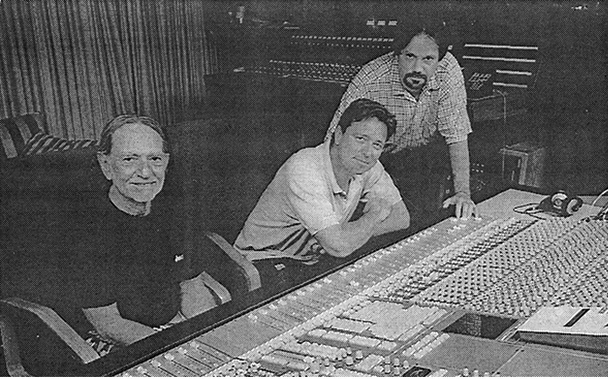 Freddy Fletcher with Uncle Willie Nelson