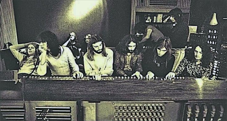 YES mixing by hand in the studio